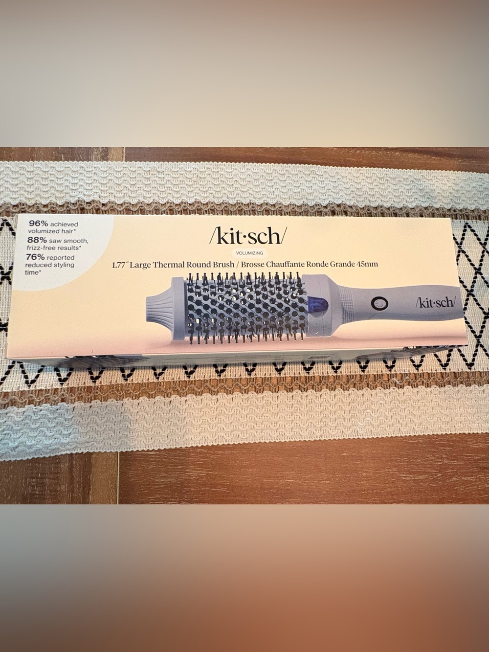 Kitsch Large Thermal Round Brush. Never Opened